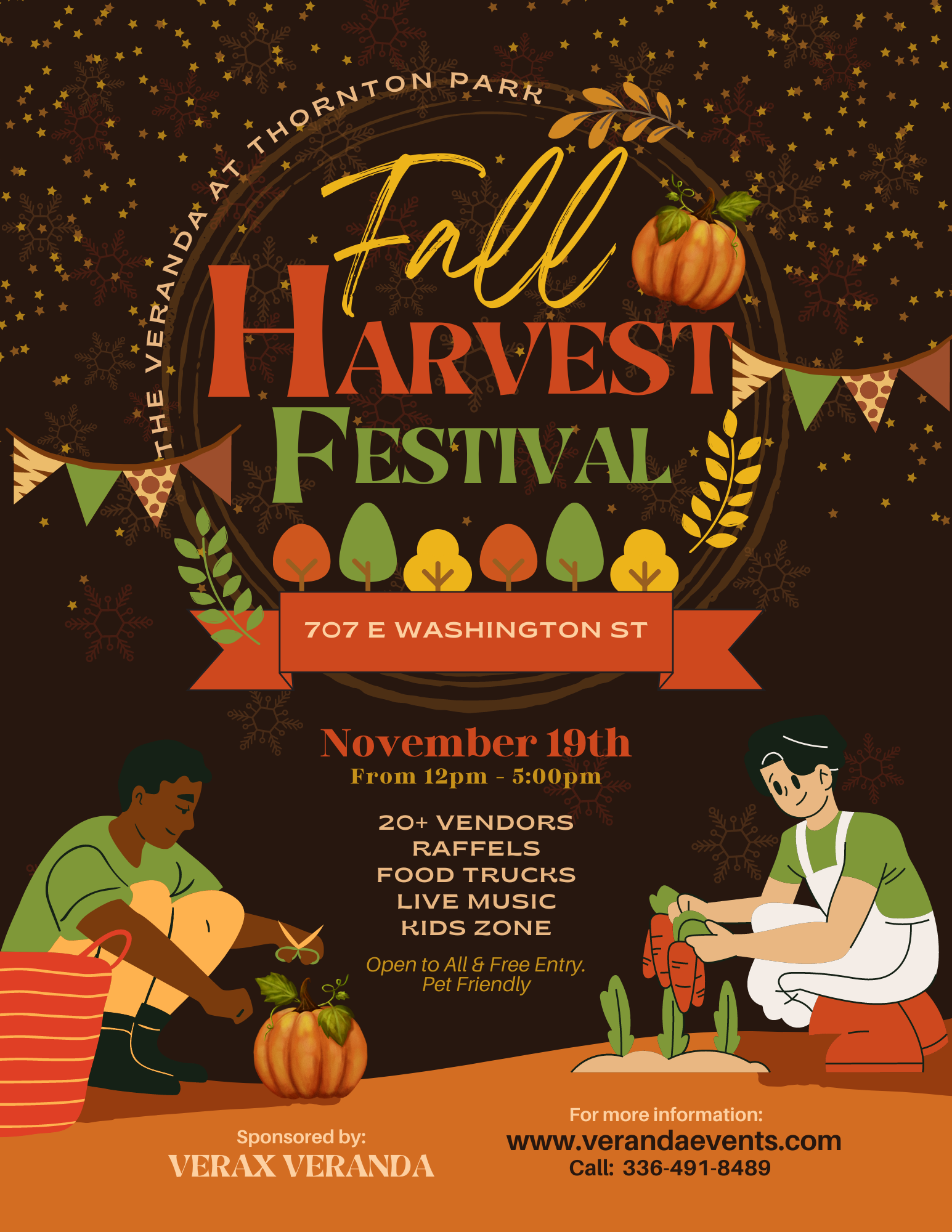 Fall Harvest Festival The Veranda at Thornton Park